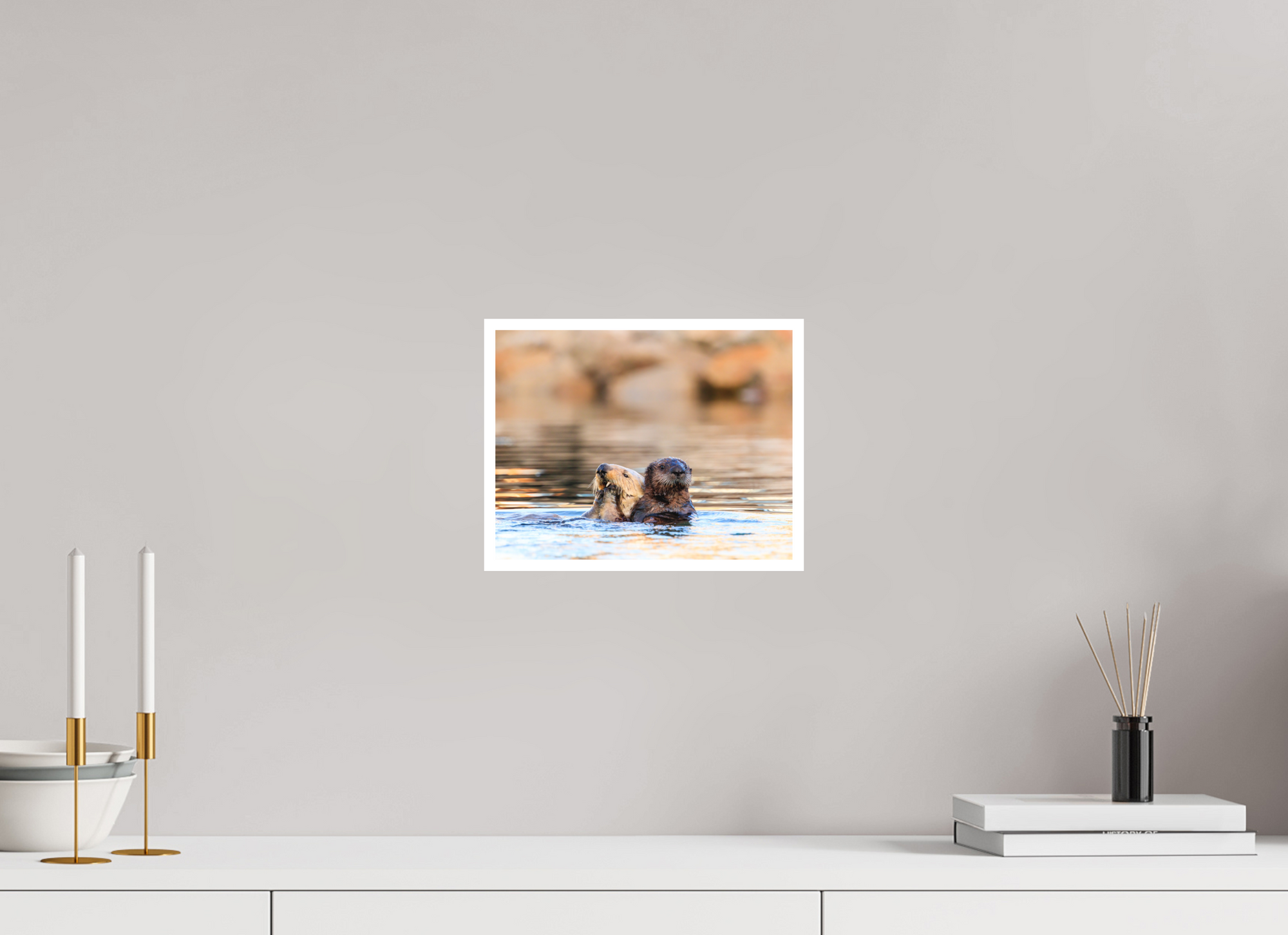 10.4 x 8″, Unframed - Hahnemühle Photo Rag Art Paper Morning Swim
