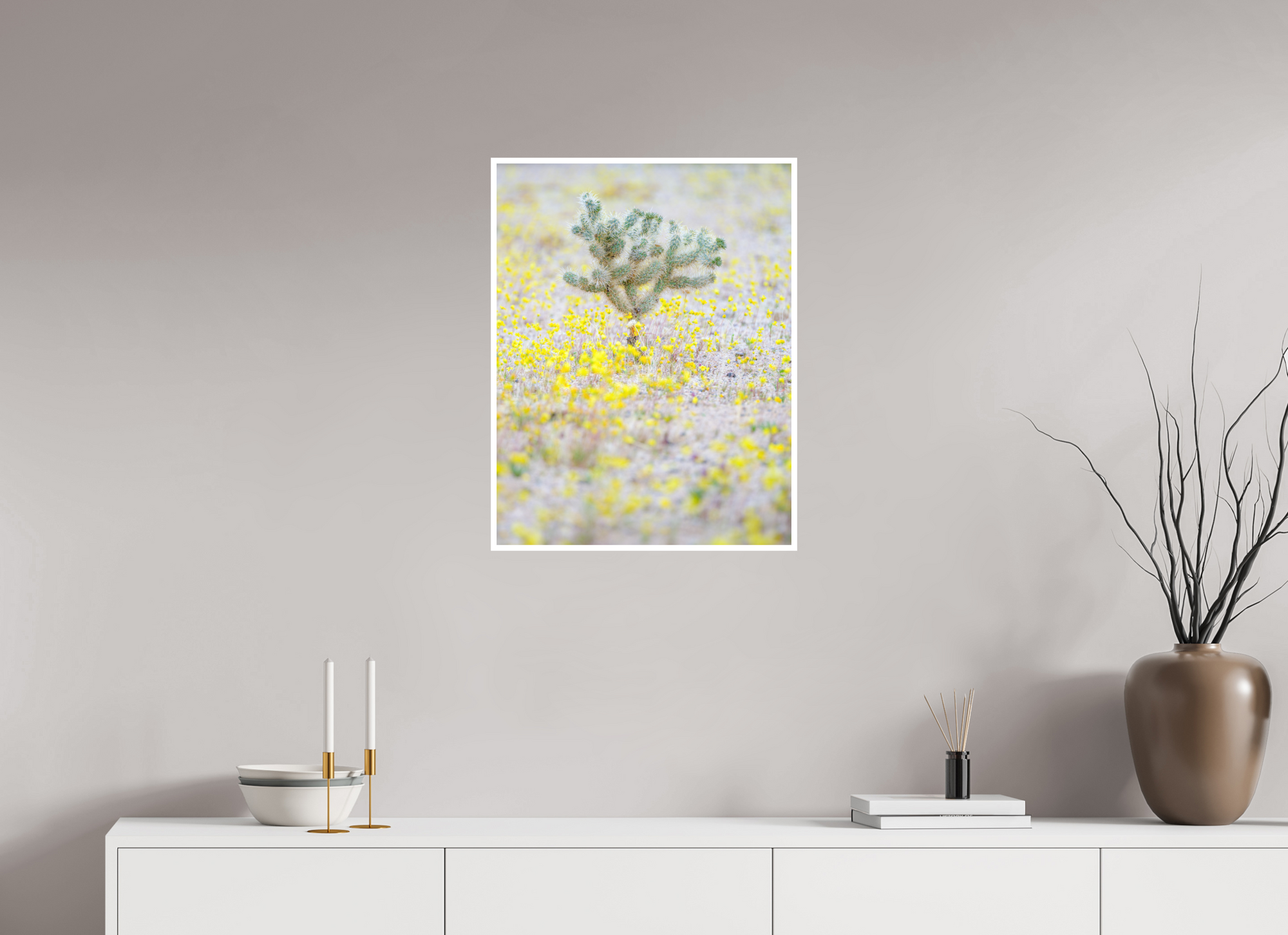 20 x 25.9″, Unframed Photograph - Hahnemühle German Etching Art Paper Cholla & Pepperoncinis